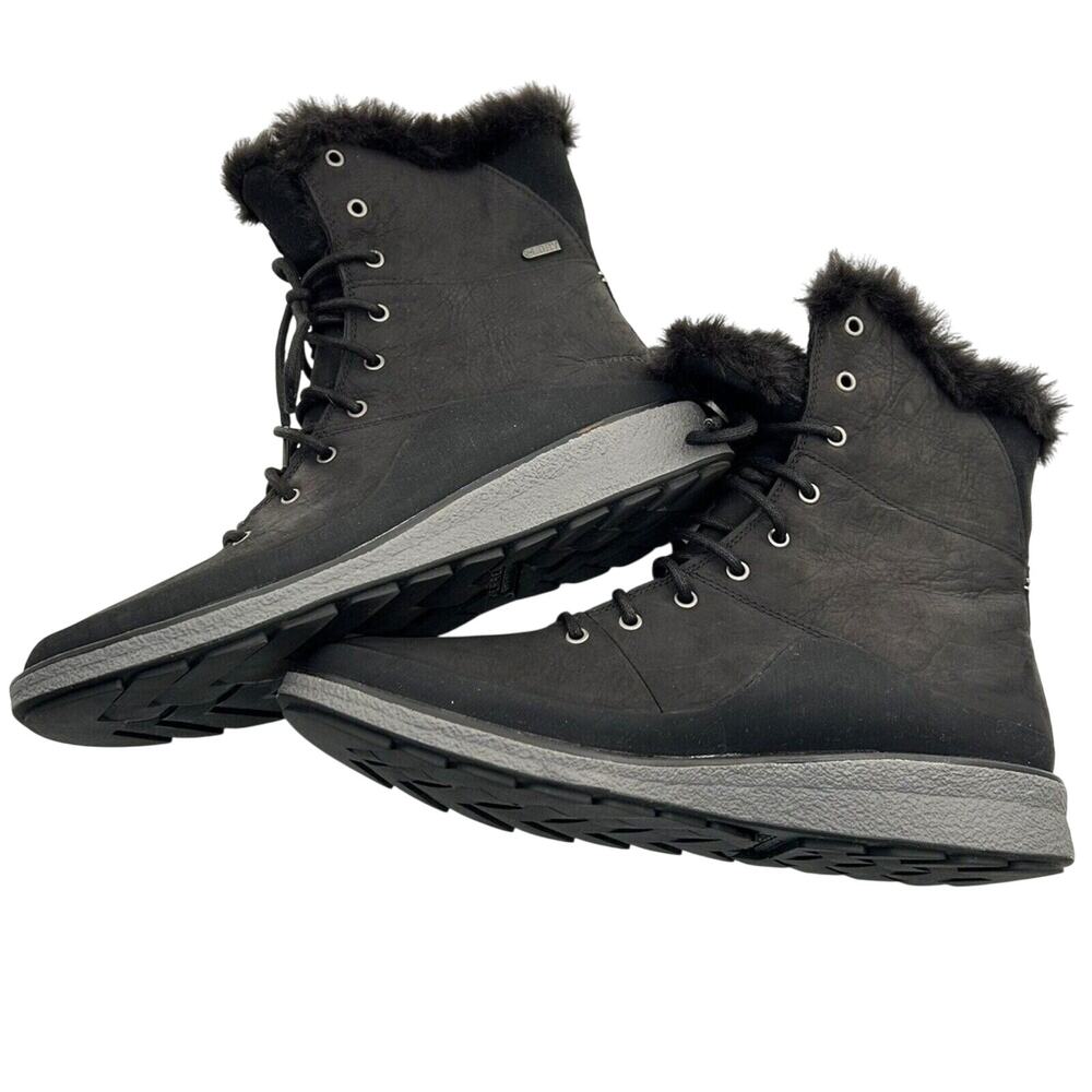 Merrell Tremblant Ezra Lace Boots Women's Waterproof Ice Winter Snow Black Sz 11